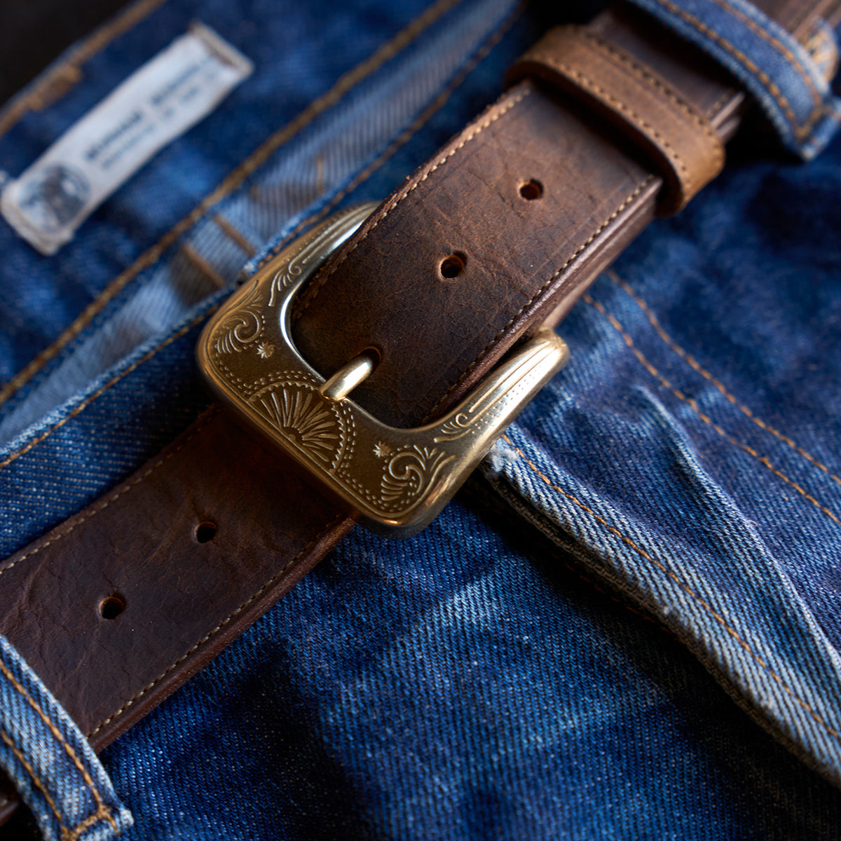 No.147 Western Tapered Belt | Indy Bison