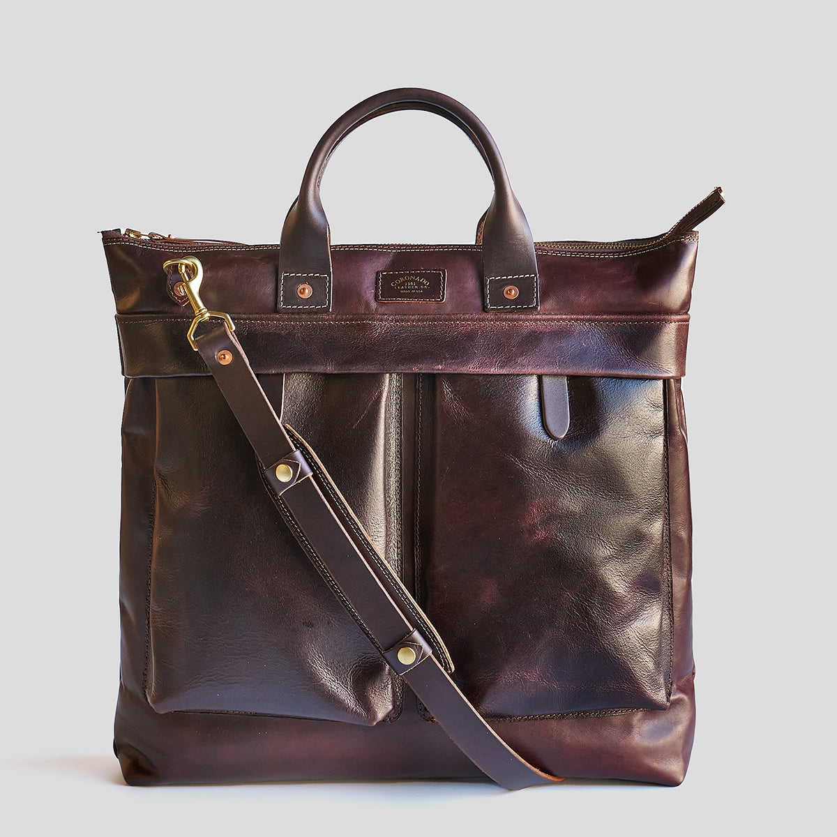 No.160 Primo Tote | Horsehide Brown