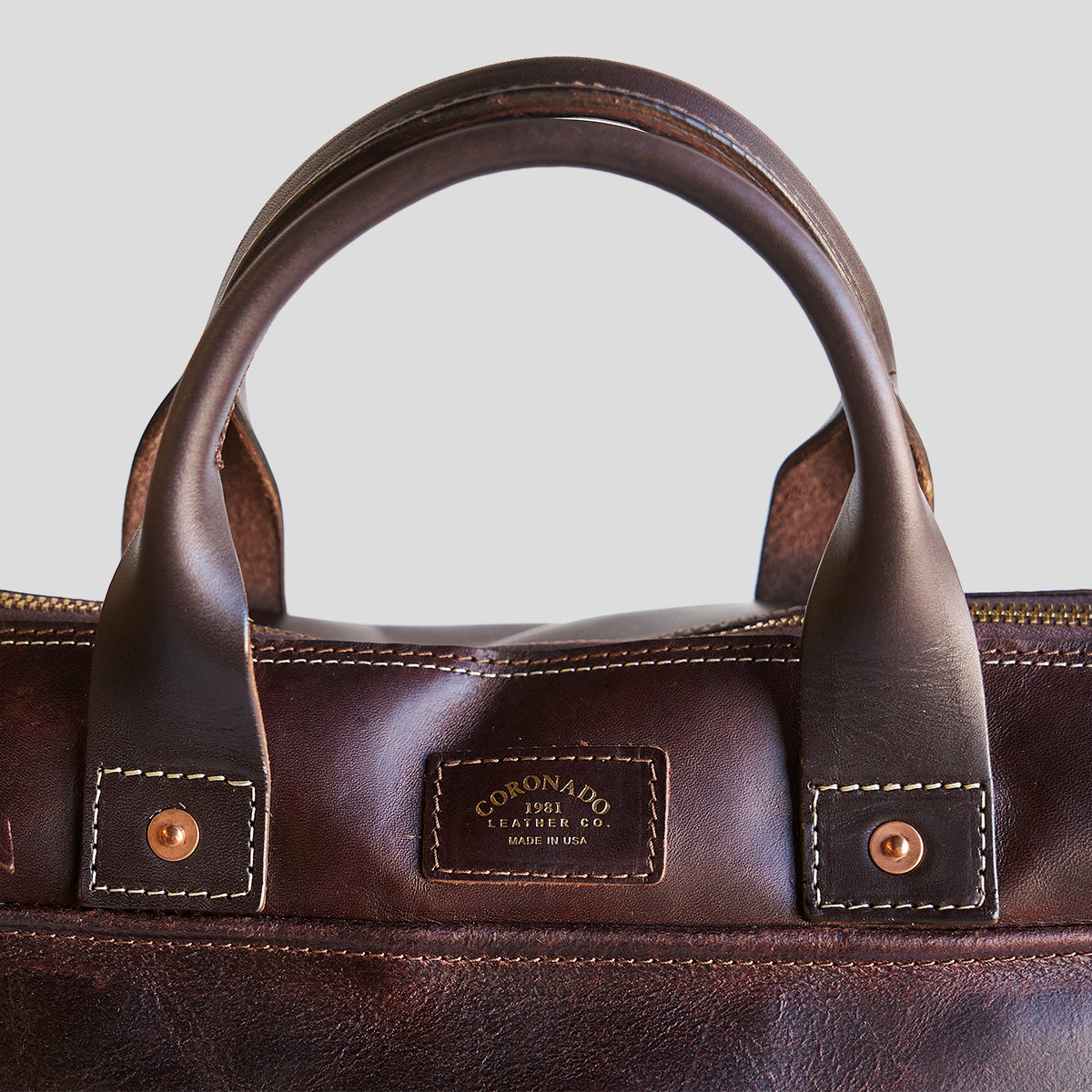 No.160 Primo Tote | Horsehide Brown