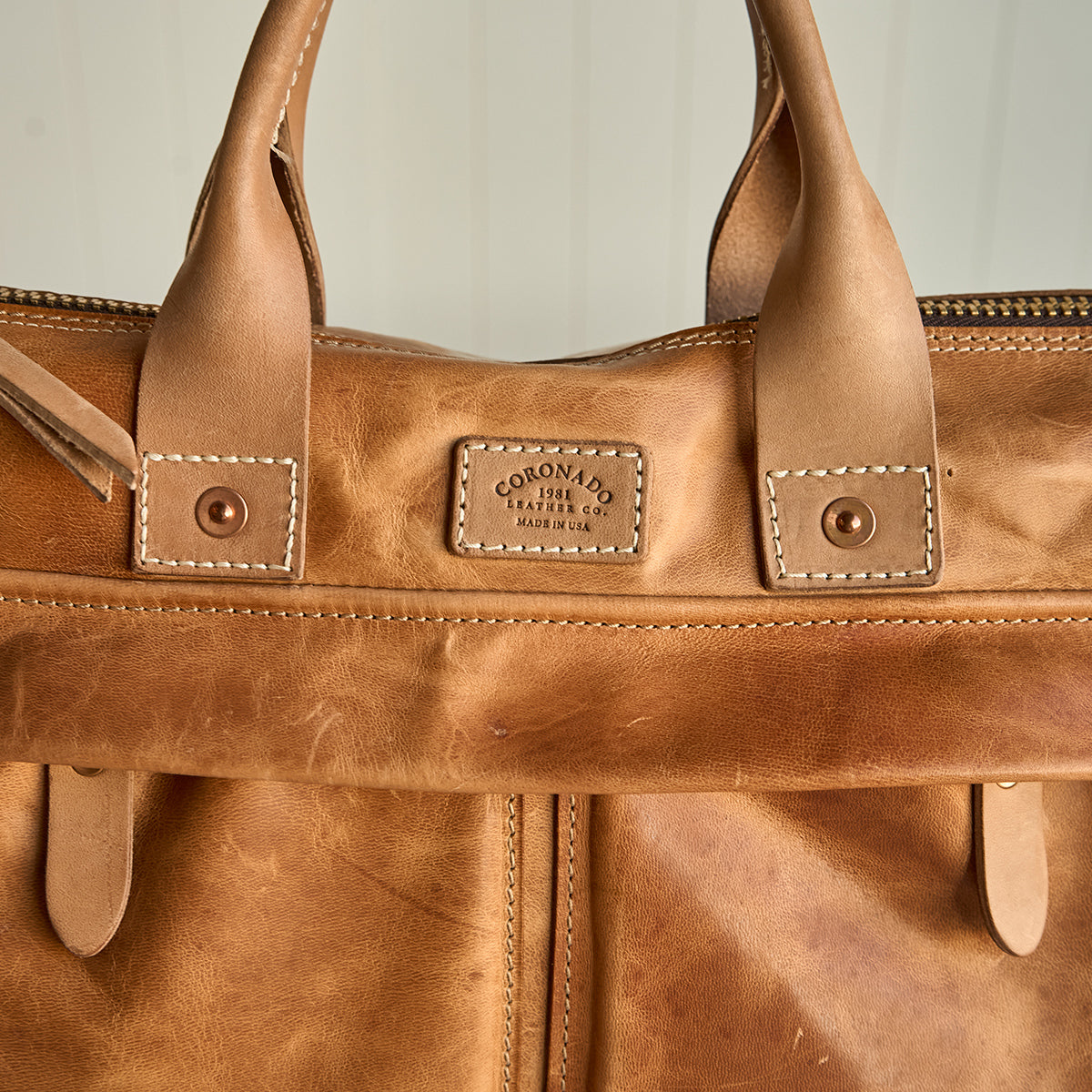 No.160 Primo Tote | Horween® Horsehide Natural (x10)