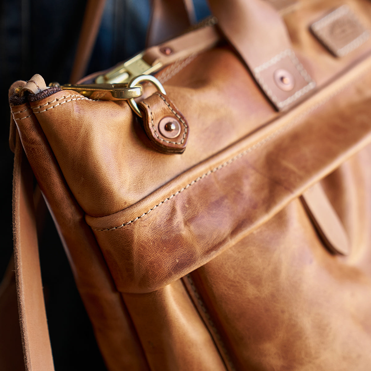 No.160 Primo Tote | Horween® Horsehide Natural (x10)