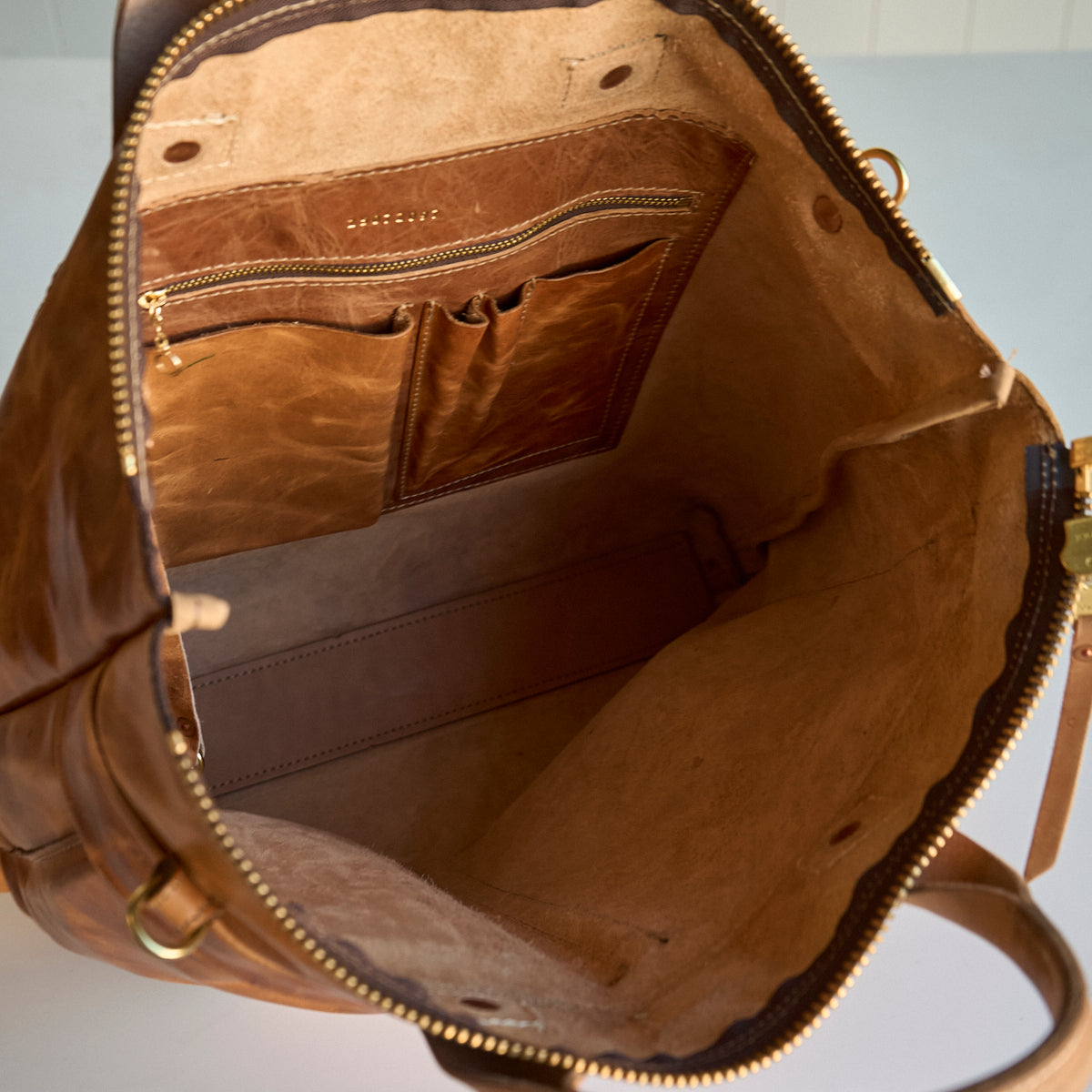 No.160 Primo Tote | Horween® Horsehide Natural (x10)