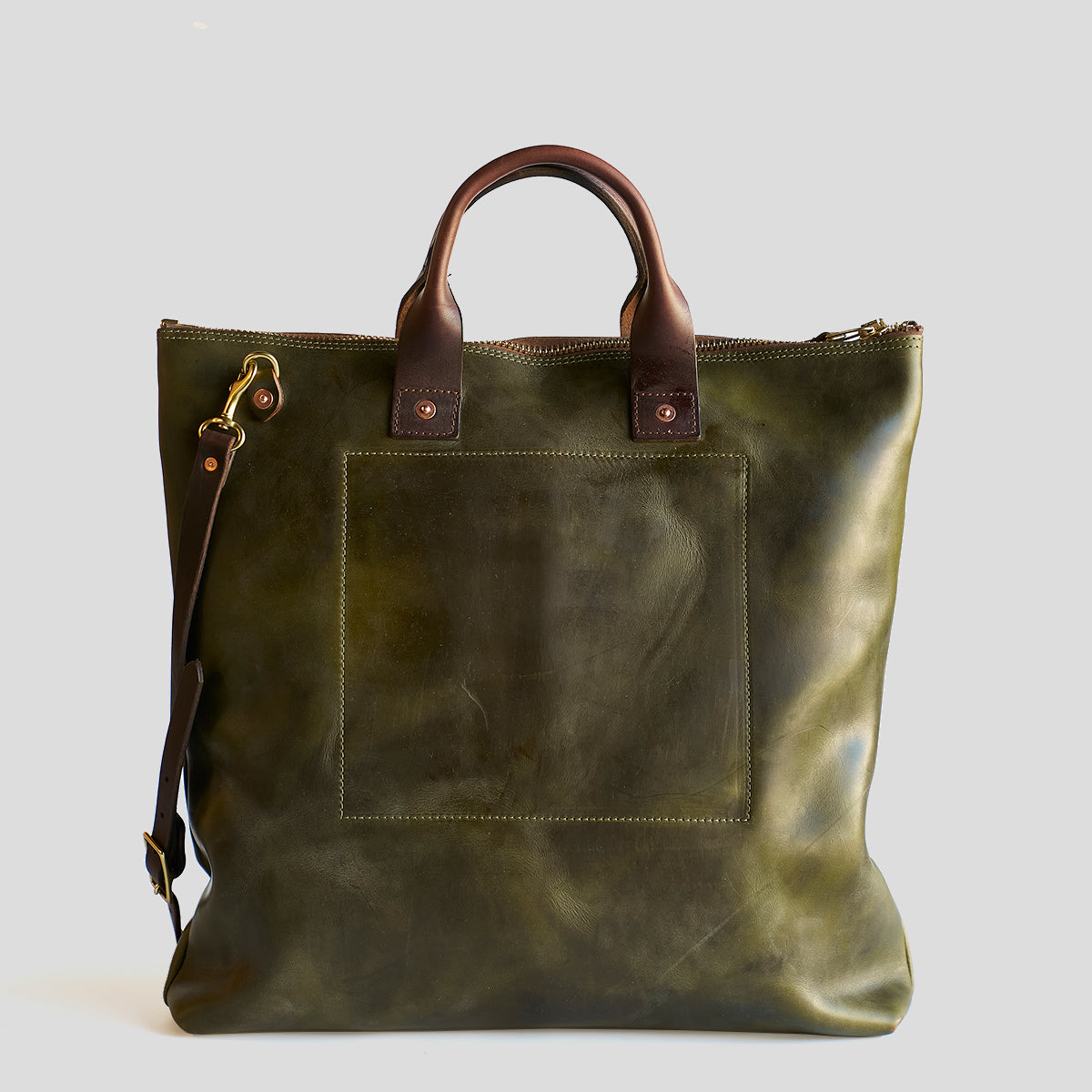 No.160 Primo Tote | Forest Green