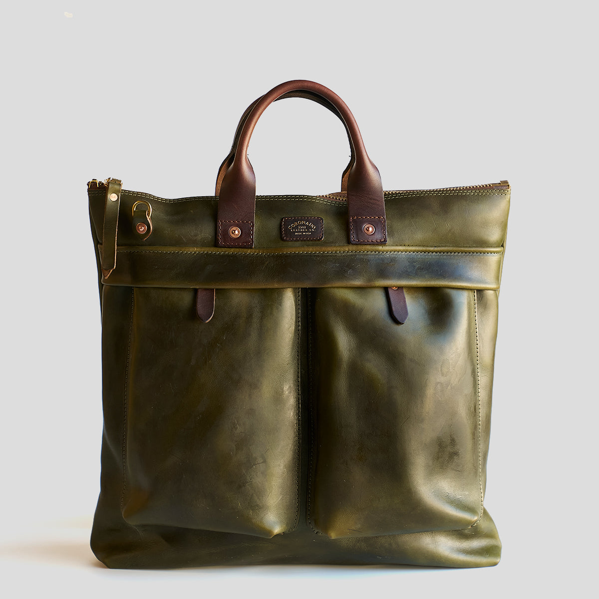 No.160 Primo Tote | Forest Green