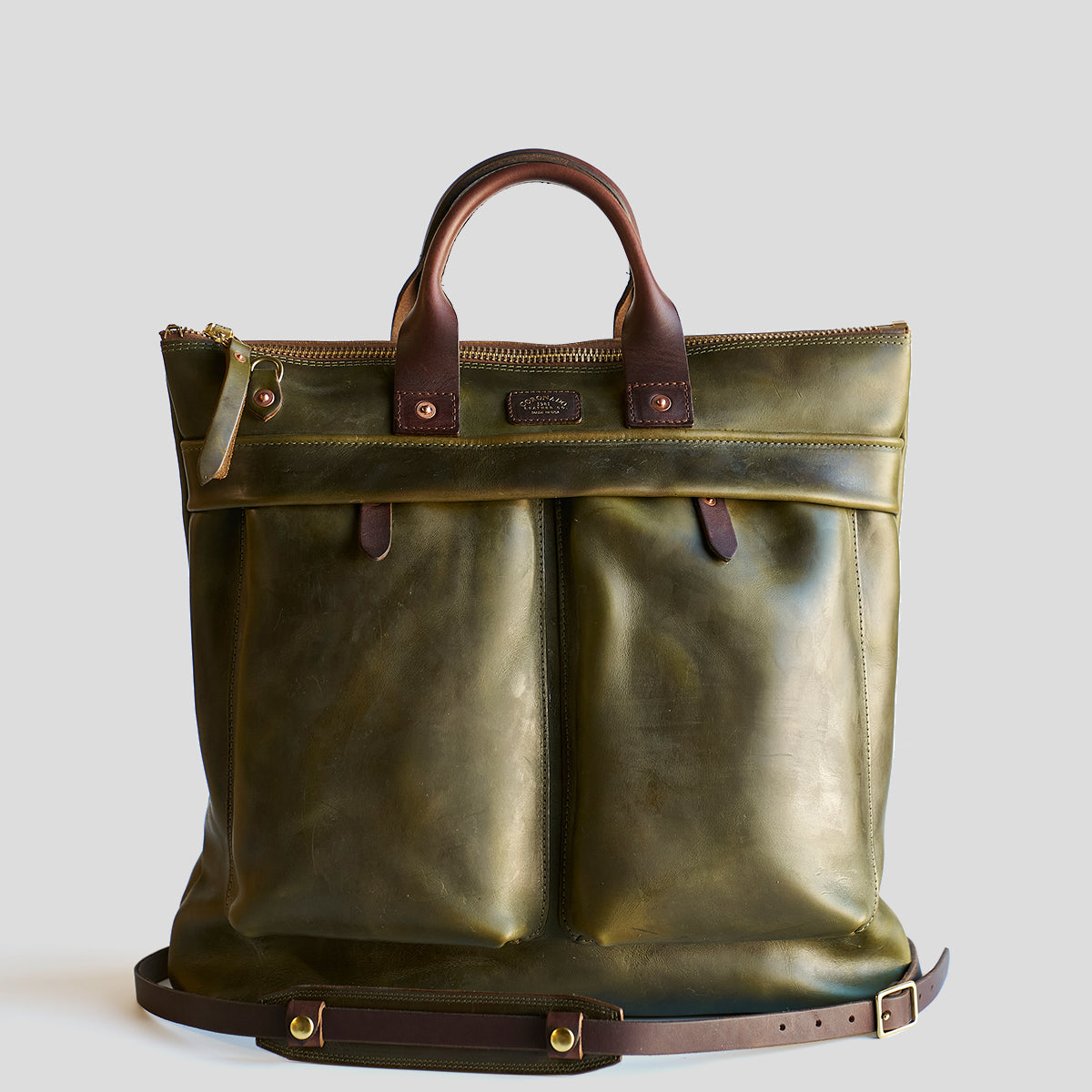 No.160 Primo Tote | Forest Green