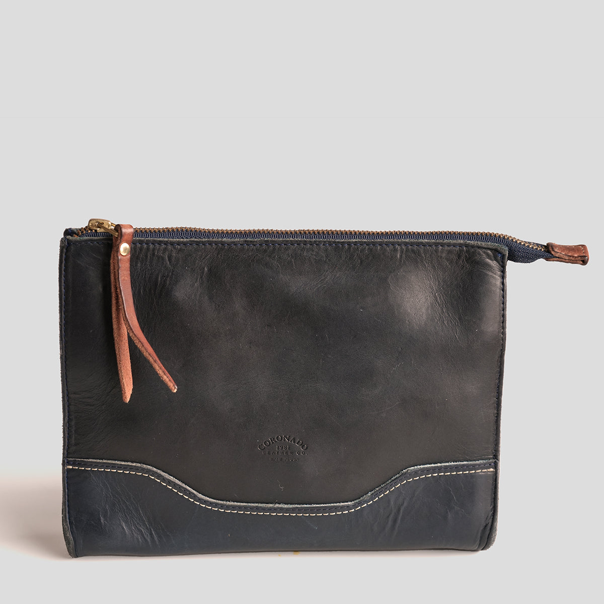 No.194 Utility Pouch | Stone-Washed Indigo