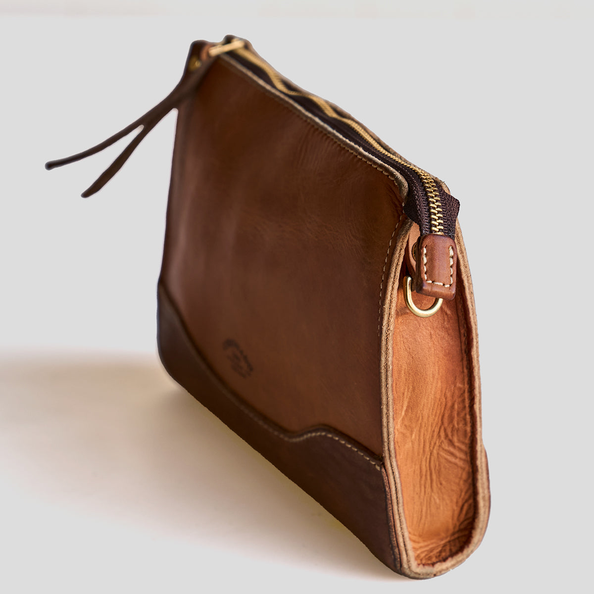 No.194 Utility Pouch | Stone-Washed Natural