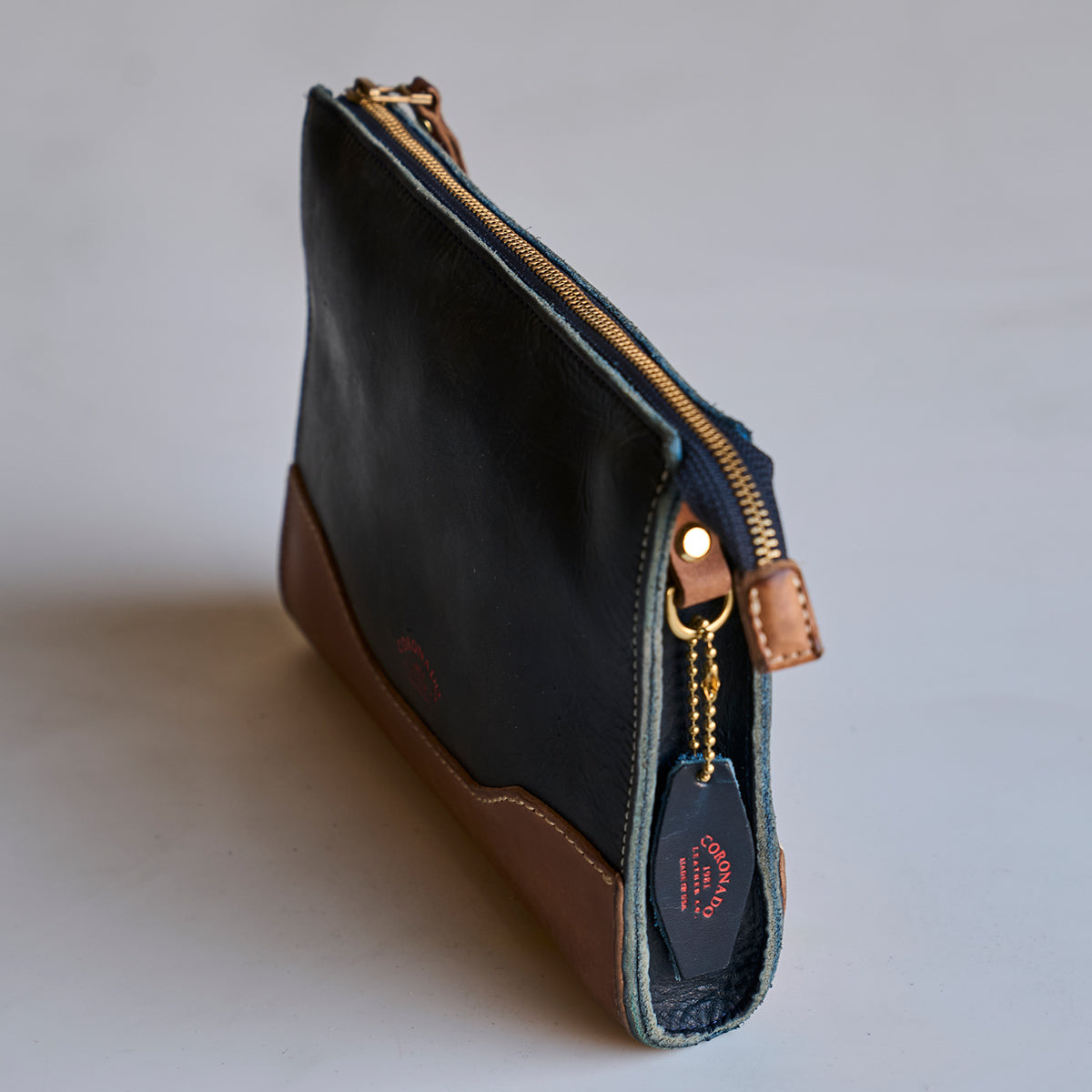 No.194 Utility Pouch | Stone-Washed Indigo