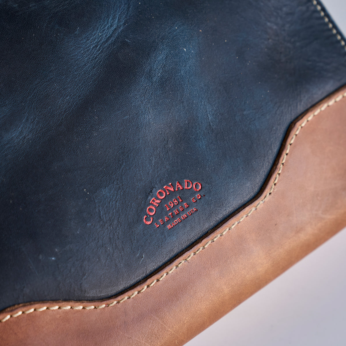 No.194 Utility Pouch | Stone-Washed Indigo