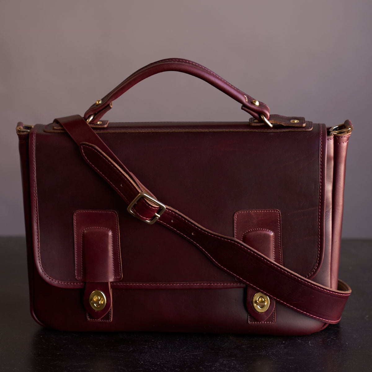 No. 201 Chromexcel® Messenger & Shell Cordovan | Color #8