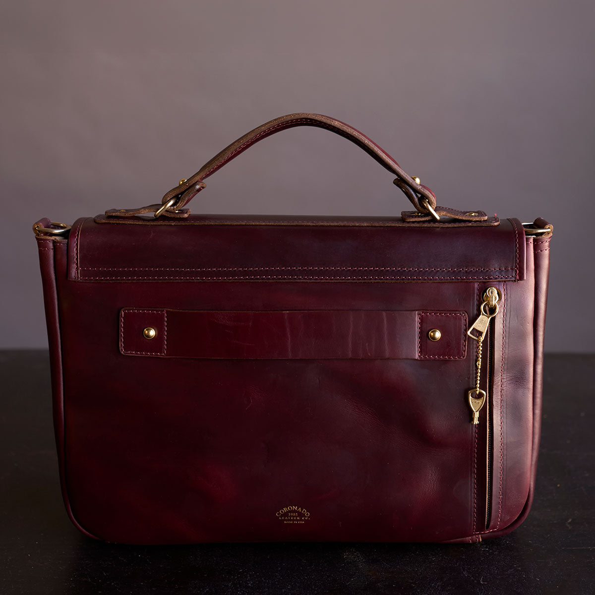No. 201 Chromexcel® Messenger & Shell Cordovan | Color #8