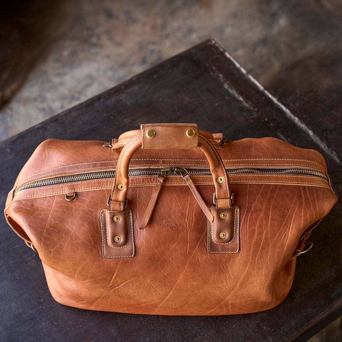 Stone-Washed Americana Duffel No.205 | LE