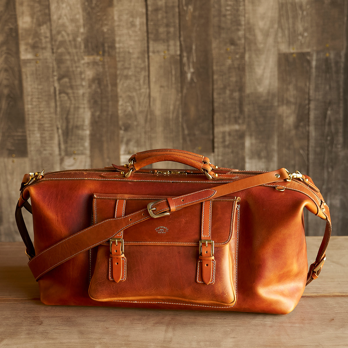 No.207 CEO Duffel | Americana Chestnut