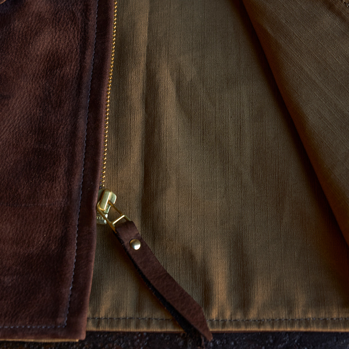 No.209 Kodiak Travel Vest | Nubuck Brown