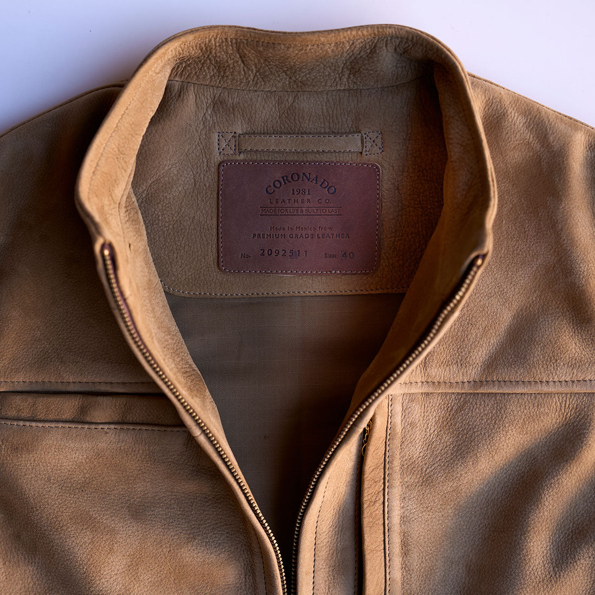 No.209 Kodiak Travel Vest | Nubuck Khaki LE x10