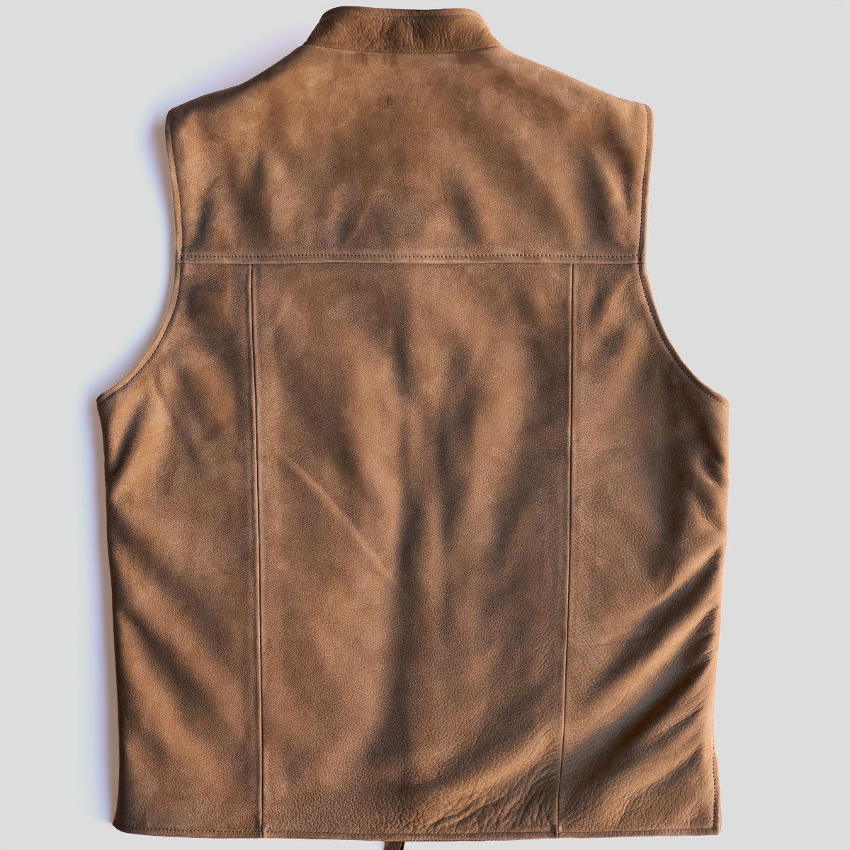 No.209 Kodiak Travel Vest | Nubuck Khaki LE x10