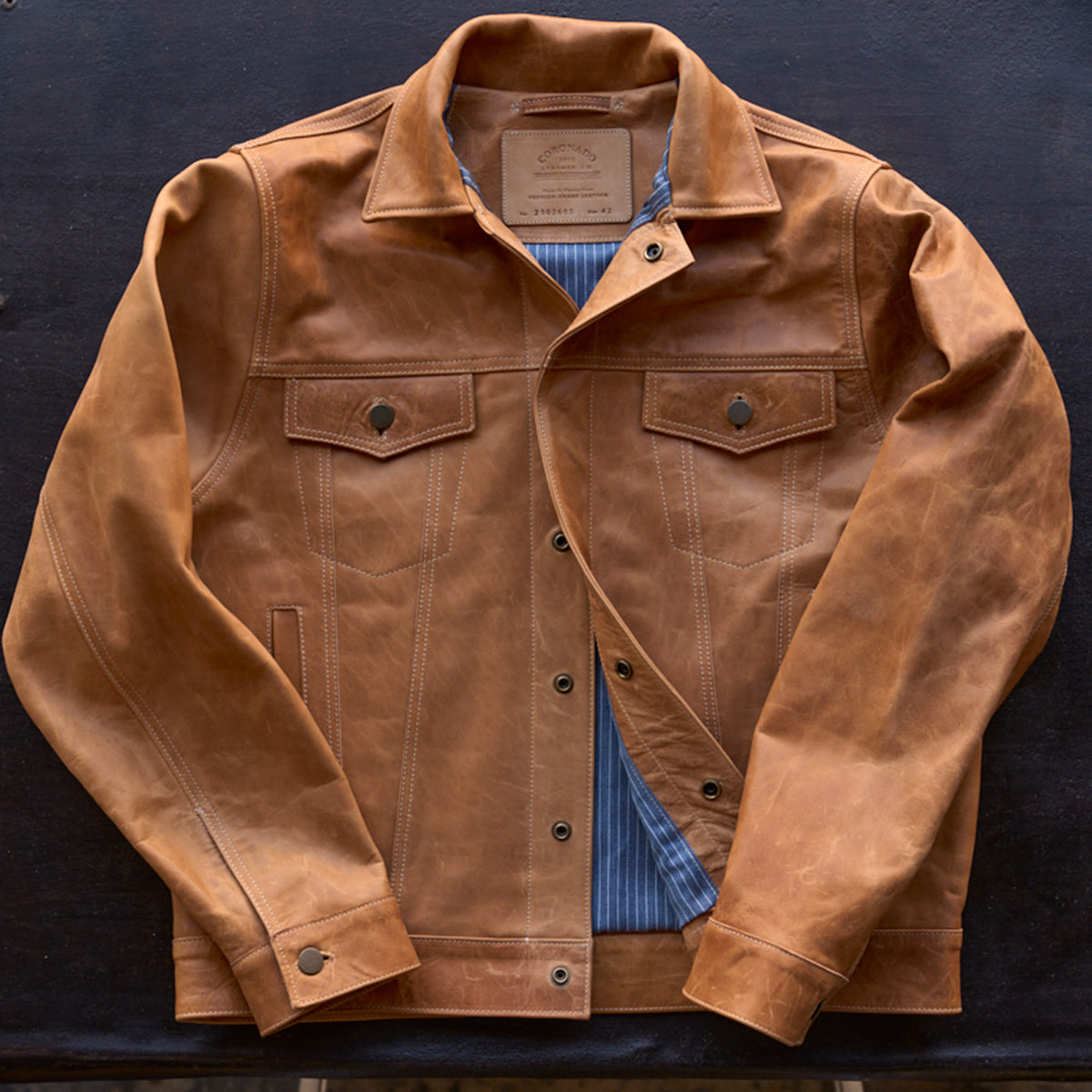 No.210 Dean | Horween® DHF Natural Horsehide LE