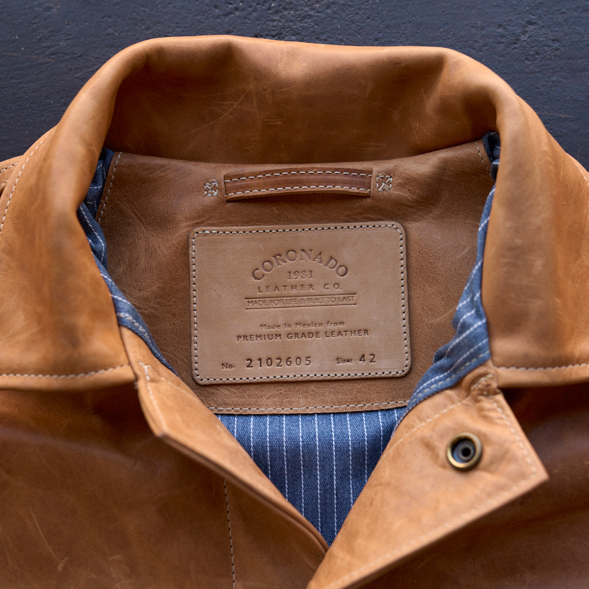 No.210 Dean | Horween® DHF Natural Horsehide LE