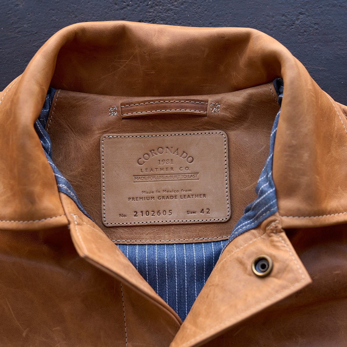 No.210 Dean | Horween® DHF Natural Horsehide LE