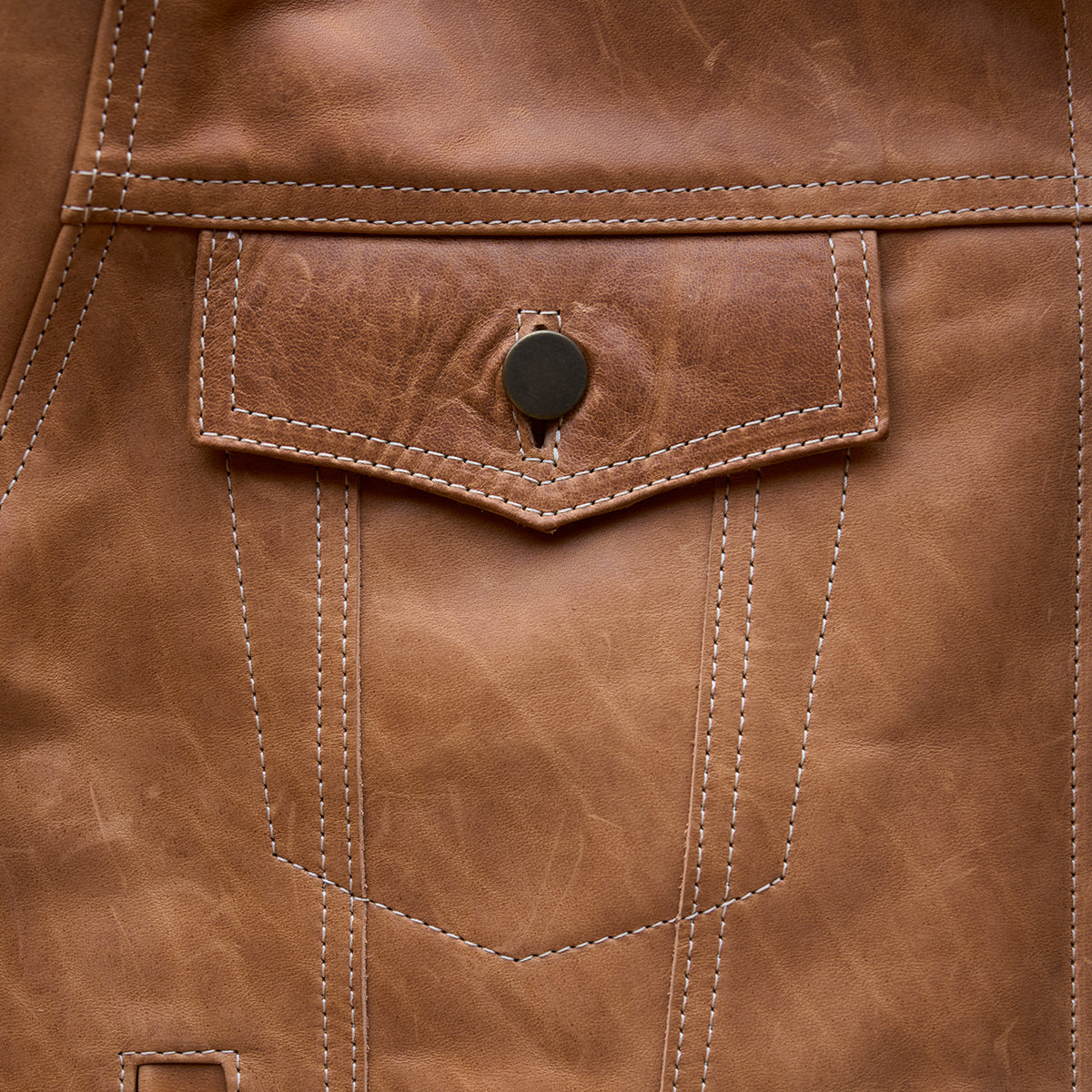 No.210 Dean | Horween® DHF Natural Horsehide LE