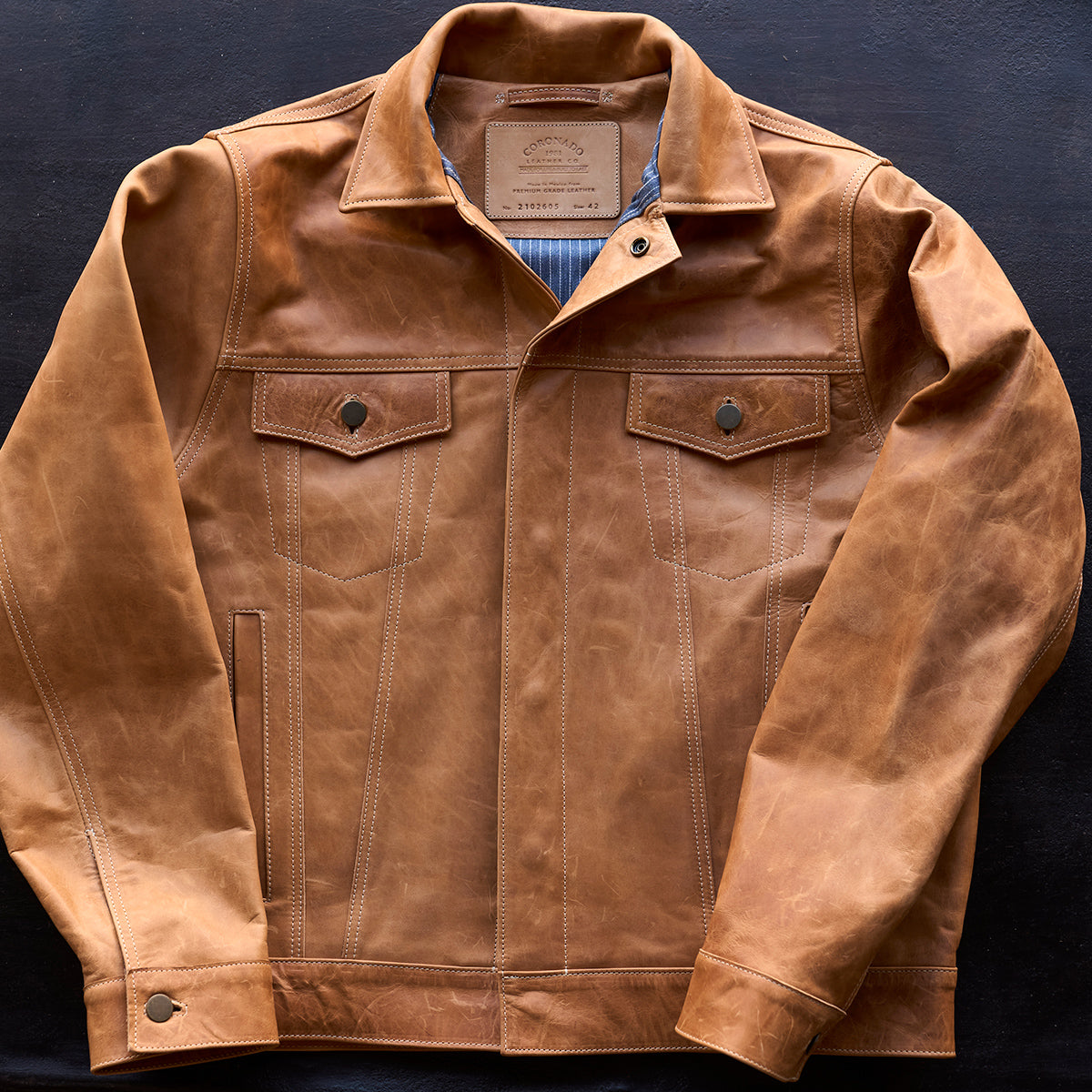 No.210 Dean | Horween® DHF Natural Horsehide LE
