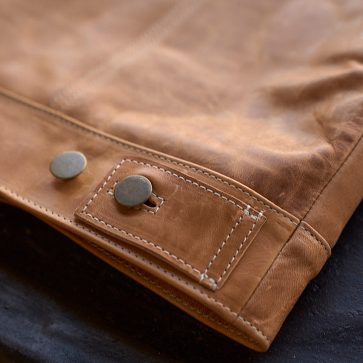 No.210 Dean | Horween® DHF Natural Horsehide LE