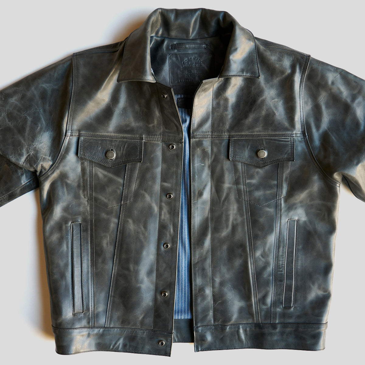 No.210 Dean | Vintage Horween® Horsehide Charcoal (LE x5)