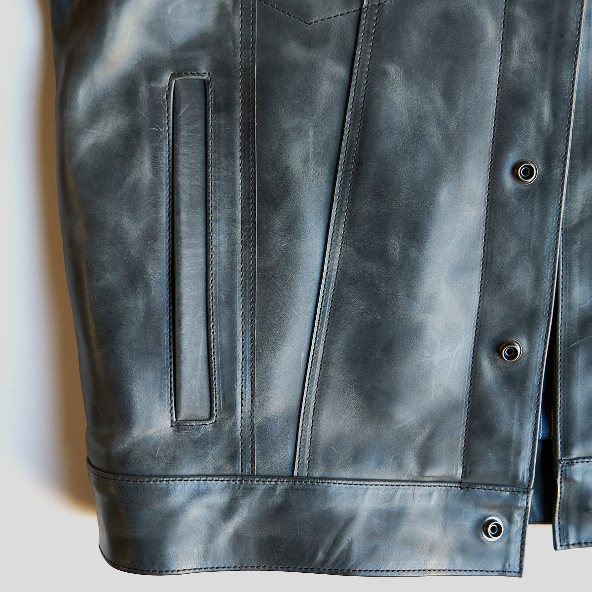 No.210 Dean | Vintage Horween® Horsehide Charcoal (LE x5)