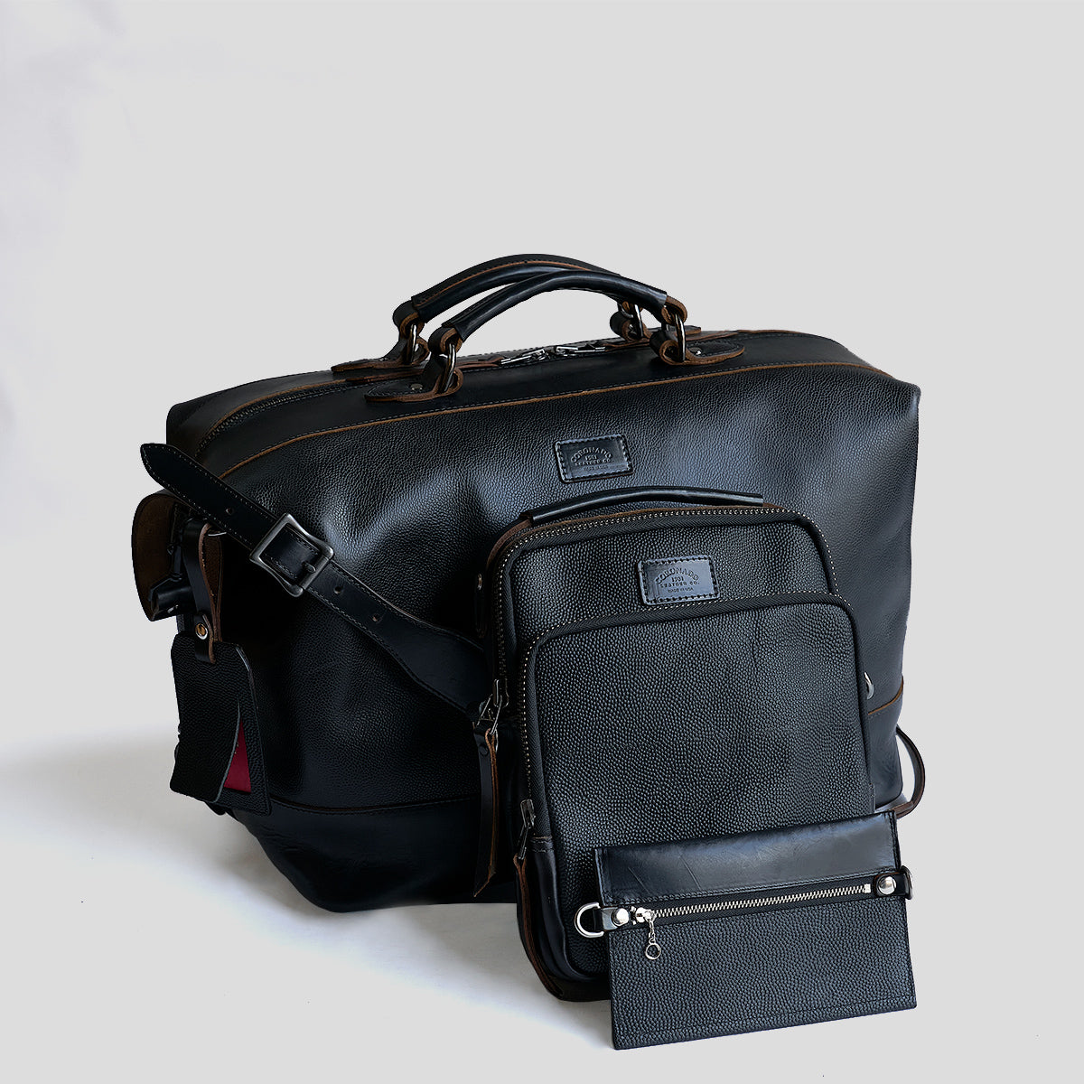 Field Duffel No.300 Horween Football Black | LE x5 Made