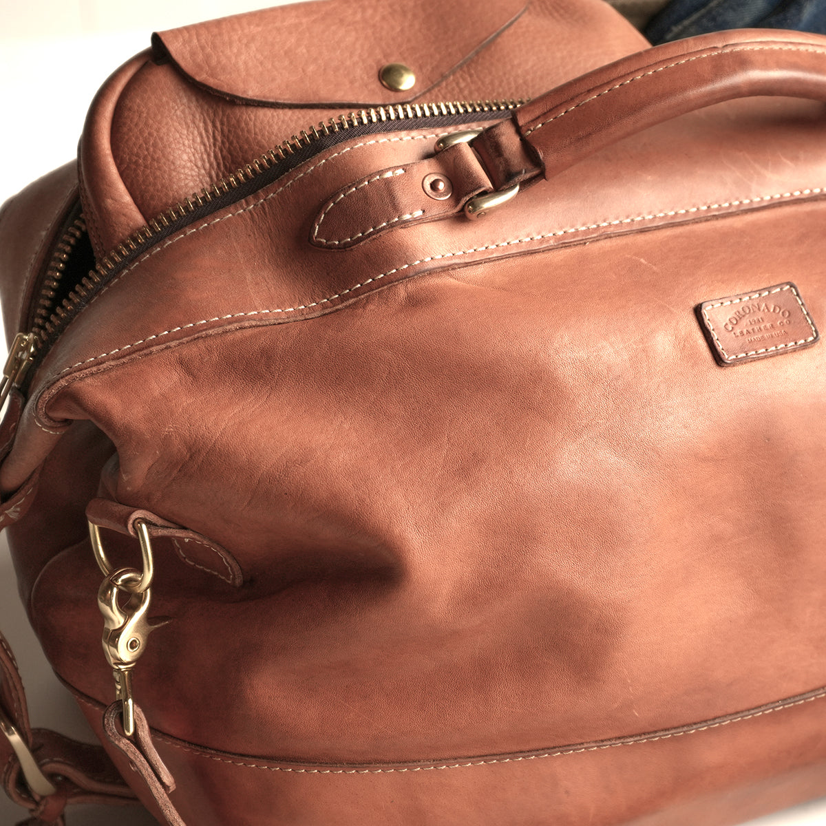 No.305 Union Weekender | Stone-Washed Horsehide x10