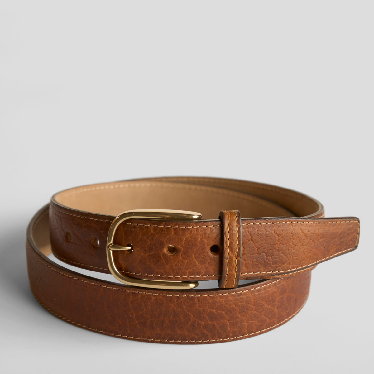 No.715 Executive Belt | Bison Walnut 715-5W