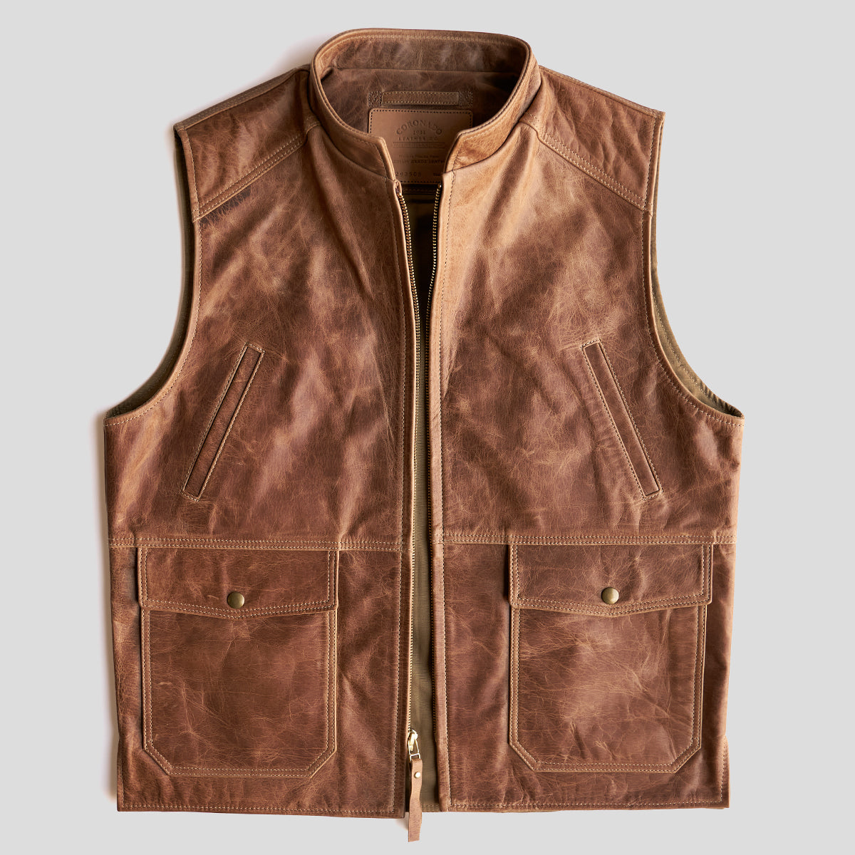 NO.330 Shelby II Vest | Stagecoach Tan
