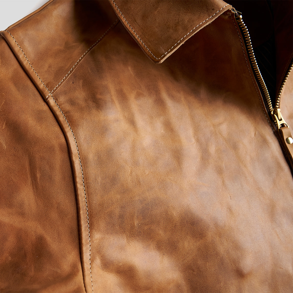 Horween® Horsehide Jacket No. 65 | Tan