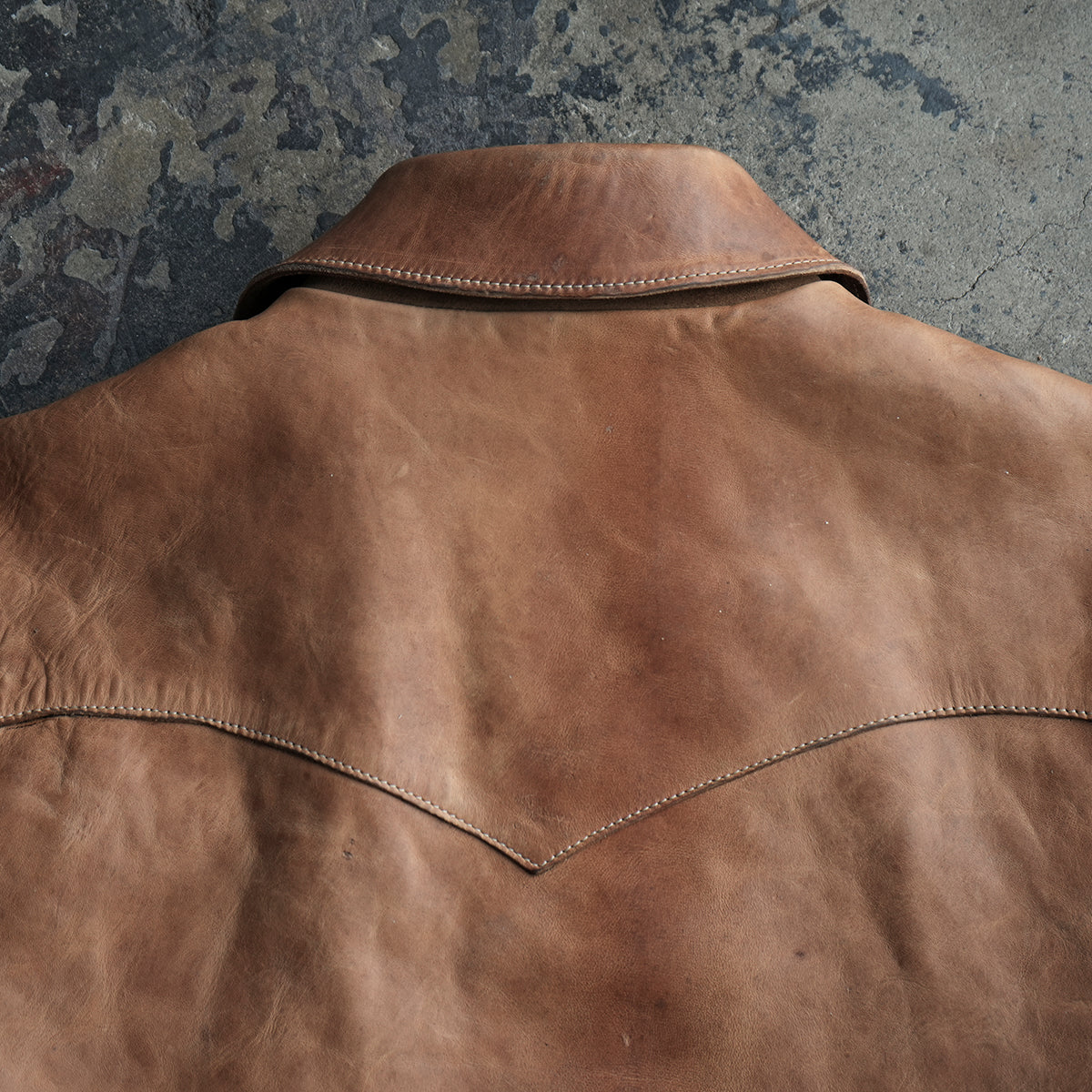 No.69 Union Jacket | Stone-Washed Horween® DHF Horsehide