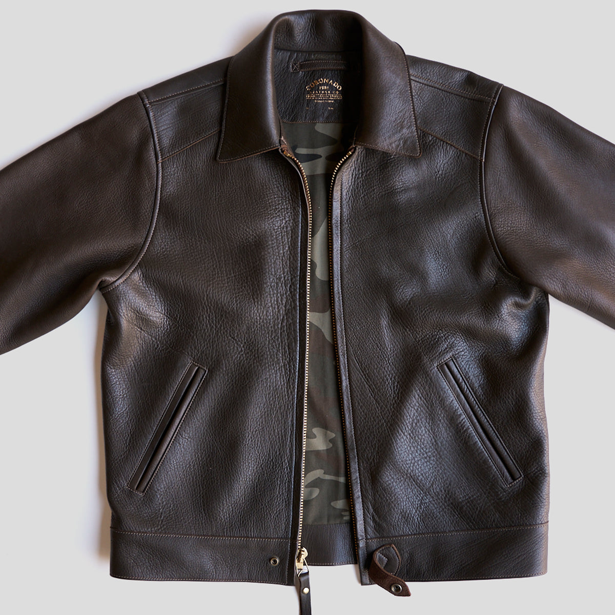 No.69 Union Jacket | Horween® Deerskin x8