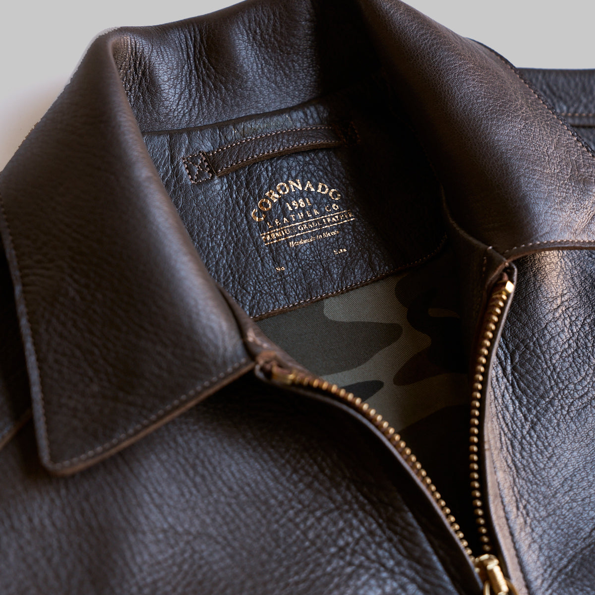 No.69 Union Jacket | Horween® Deerskin x8
