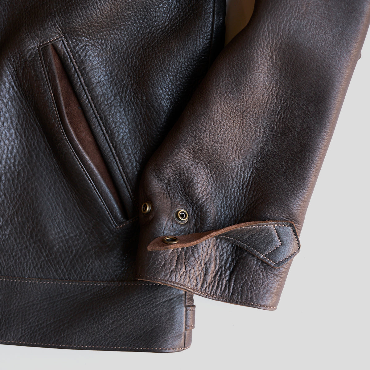 No.69 Union Jacket | Horween® Deerskin x8
