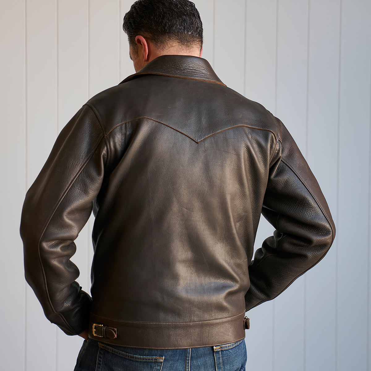 No.69 Union Jacket | Horween® Deerskin x8