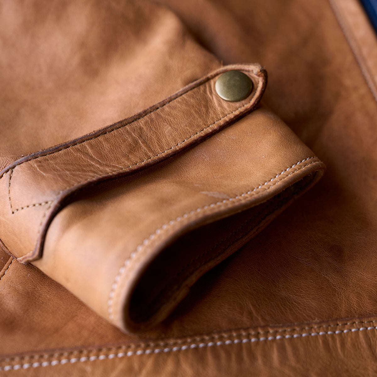 No.69 Union Jacket | Stone-Washed Horween® DHF Horsehide
