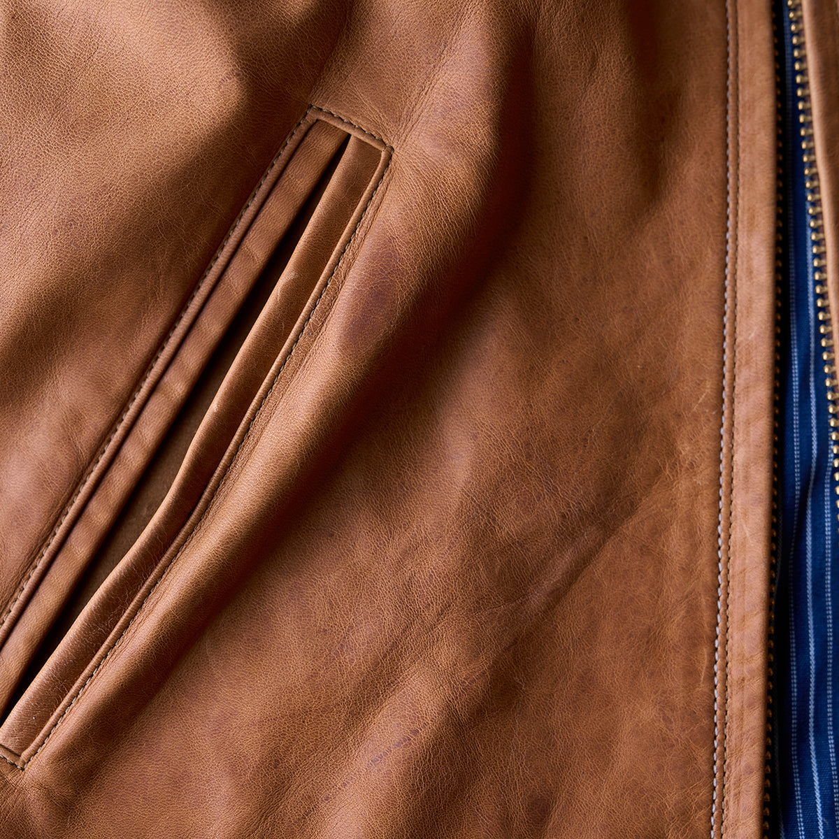 No.69 Union Jacket | Stone-Washed Horween® DHF Horsehide