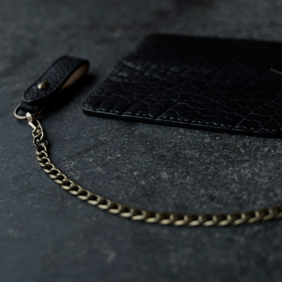 Wallet Chain & Belt Loop Set | Brass