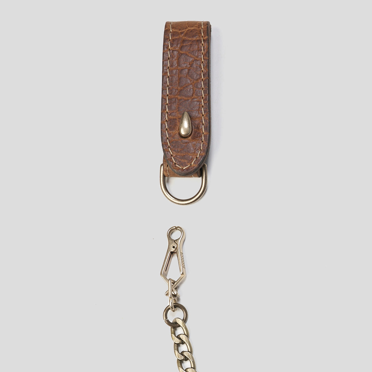 Wallet Chain & Belt Loop Set | Brass