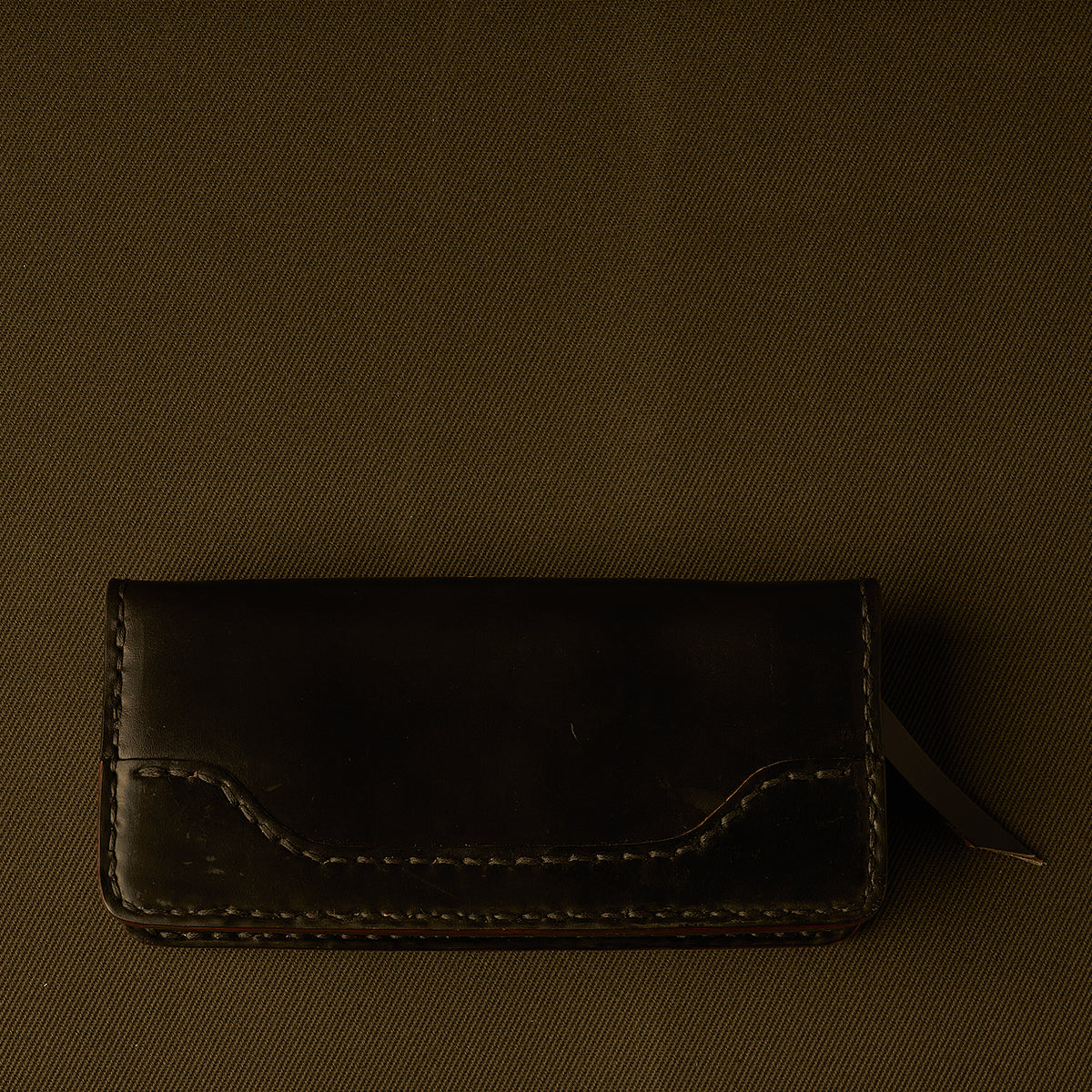 new Garrison Horsehide Long Wallet | Black