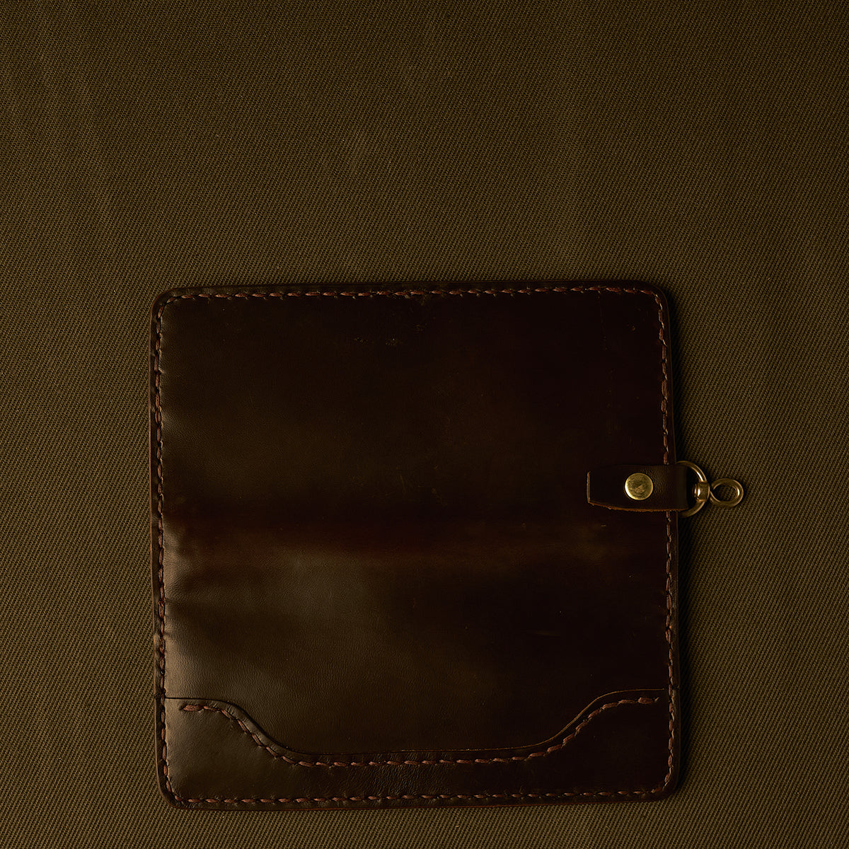 new Garrison Horsehide Long Wallet | Brown