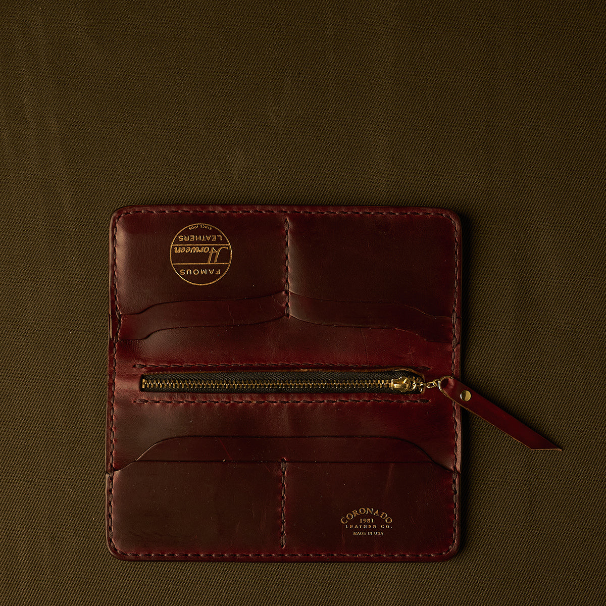 new Garrison Horsehide Long Wallet | #8