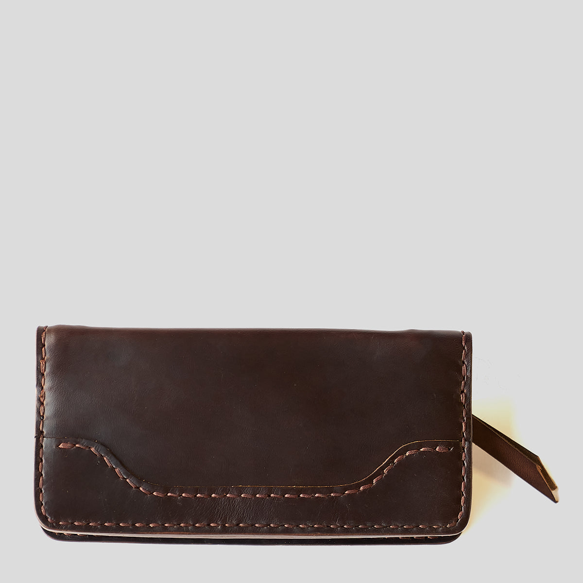 No.830 Garrison Horsehide Long Wallet | Brown