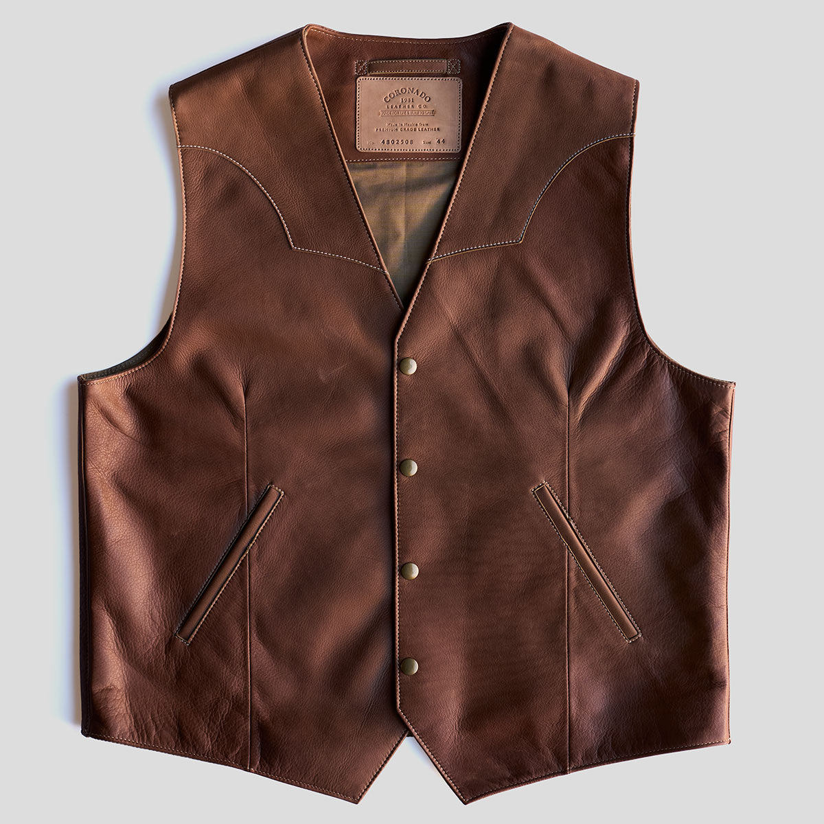 No.480 Fremont Vest | Napa Brown LE