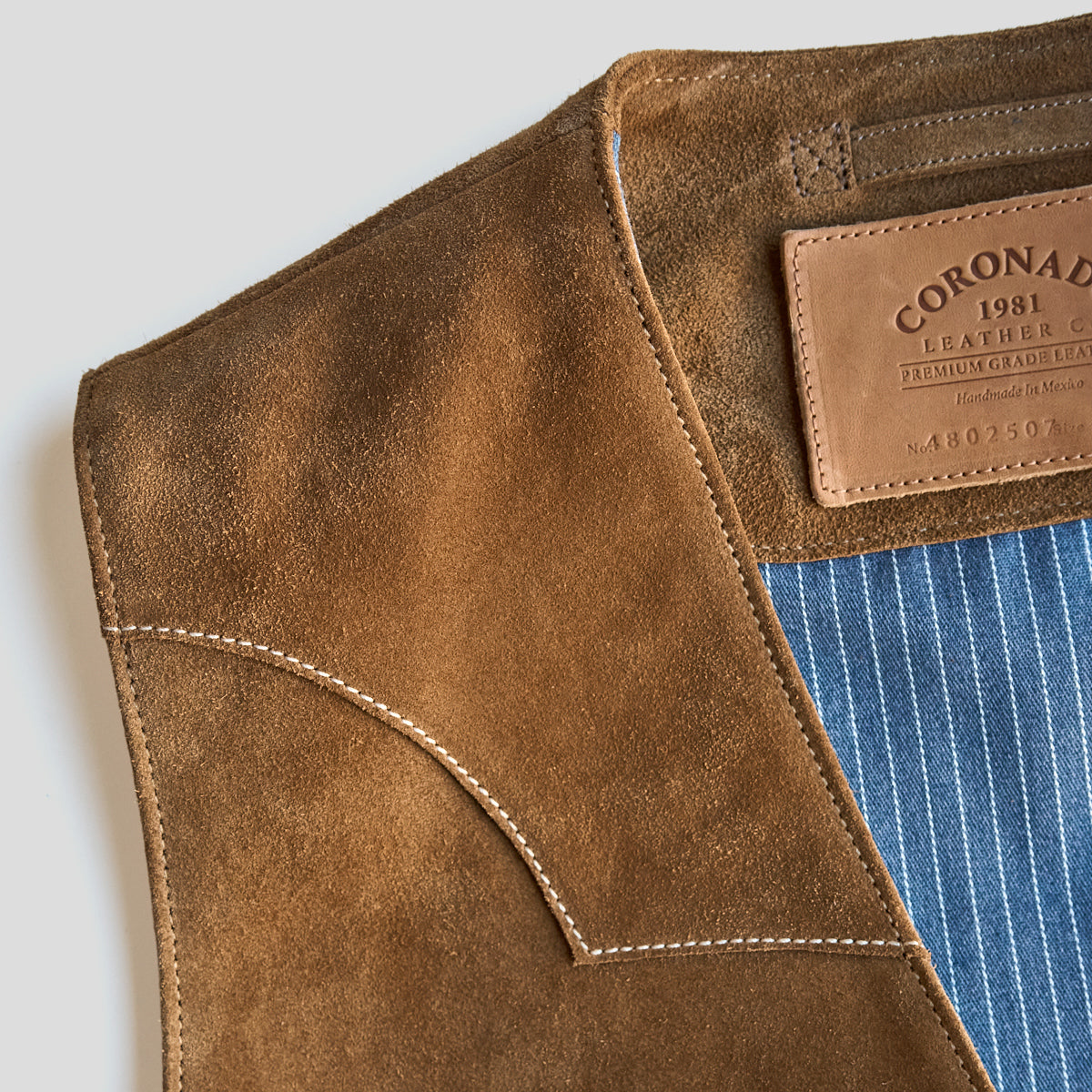 No.480 Fremont Vest | Tan Suede LE