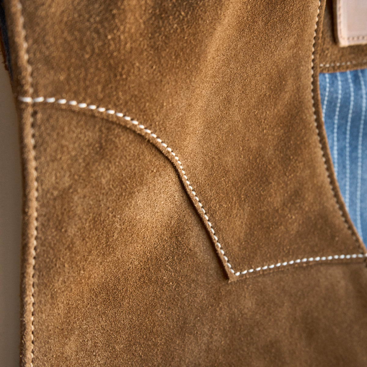 No.480 Fremont Vest | Tan Suede LE