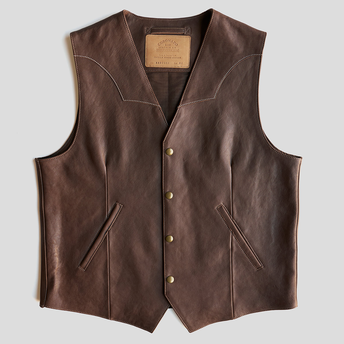 No.480 Fremont Vest | Italian Goatskin LE